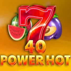 40 Power Hot slot logo by Amusnet Interactive at Total Casino