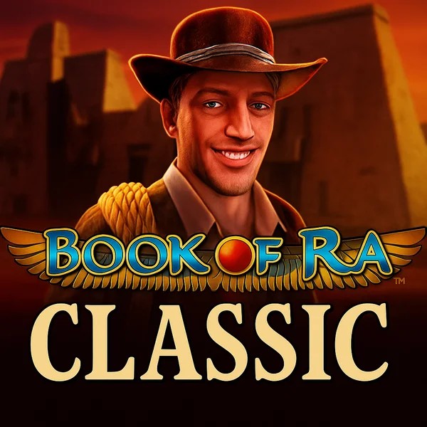 Book of Ra Classic logo – Slots by Novomatic at Total Casino