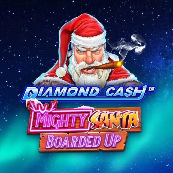 Diamond Cash Mighty Santa Boarded Up game by Greentube – logo hosted on Total Casino