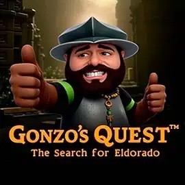 Gonzo's Quest slot visual from NetEnt available on total-casino.eu