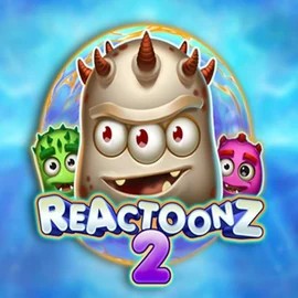 Reactoonz 2 online game logo by Play’n GO on total-casino.eu