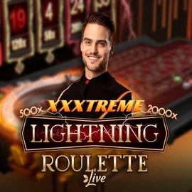 XXXtreme Lightning Roulette slot logo by Evolution at Total Casino